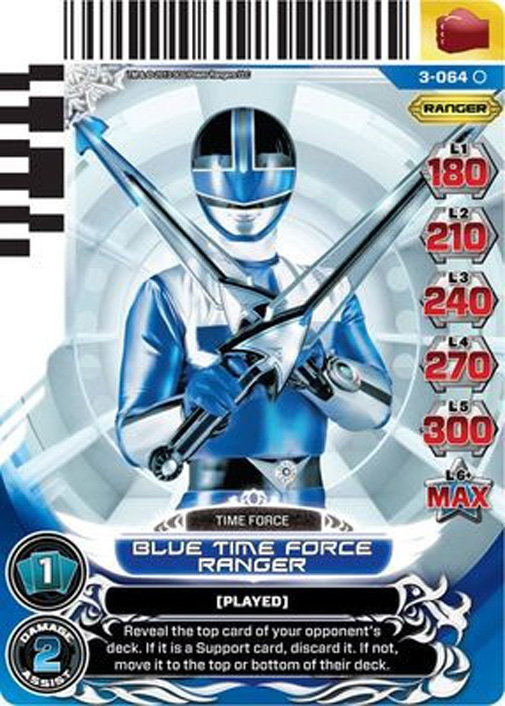 Blue Time Force Ranger 064